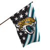 Jacksonville Jaguars NFL Americana Vertical Flag