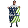 Seattle Seahawks NFL Americana Vertical Flag