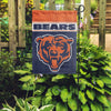 Chicago Bears NFL Garden Flag