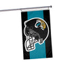 Jacksonville Jaguars NFL Helmet Horizontal Flag