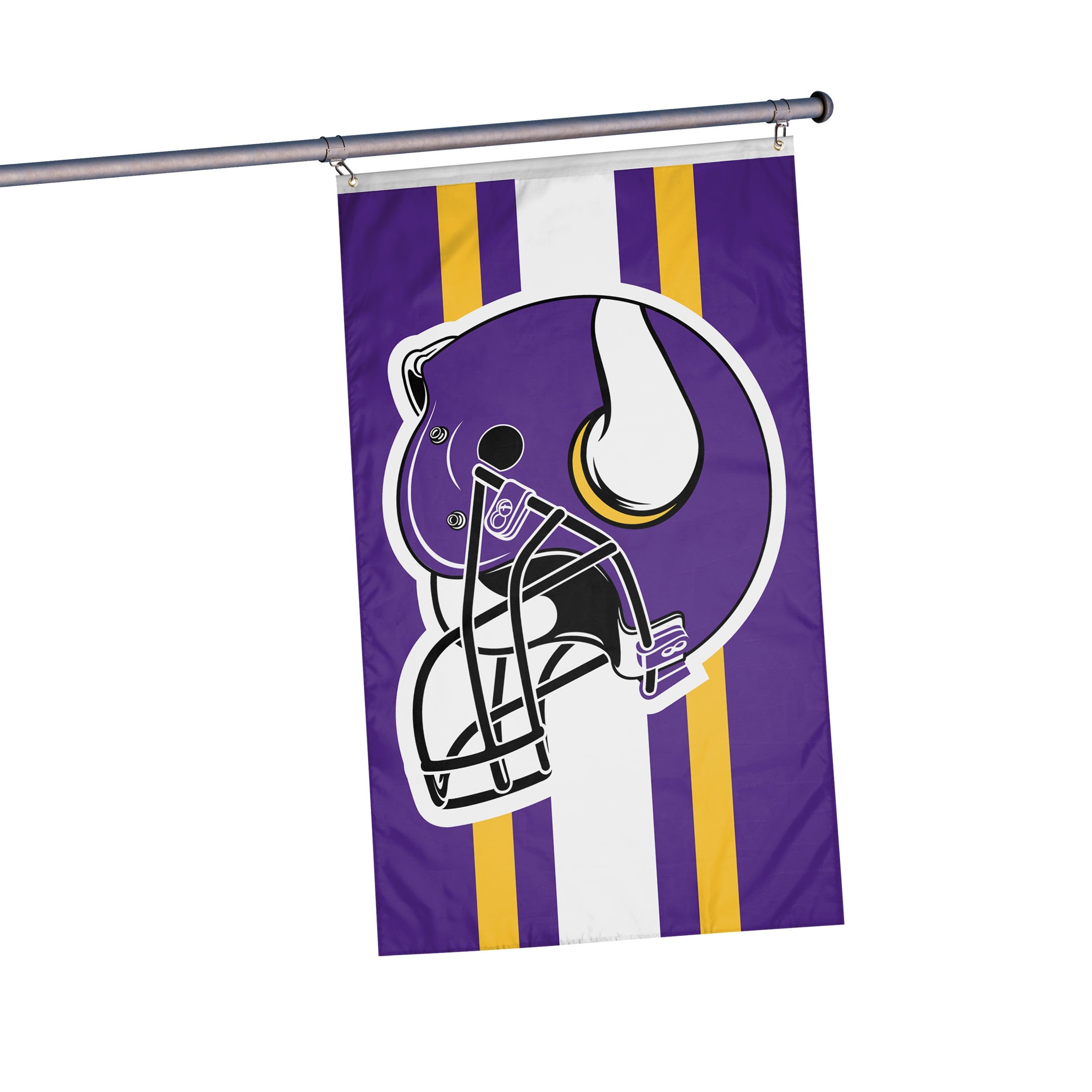 Minnesota Vikings Helmet Flag from Flags Unlimited