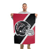 Atlanta Falcons NFL Helmet Vertical Flag