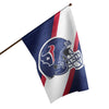 Houston Texans NFL Helmet Vertical Flag