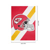 Kansas City Chiefs NFL Helmet Vertical Flag