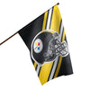 Pittsburgh Steelers NFL Helmet Vertical Flag