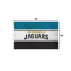Jacksonville Jaguars NFL Horizontal Flag