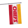 Kansas City Chiefs NFL Horizontal Flag