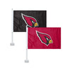 Arizona Cardinals NFL 2 Pack Solid Car Flag