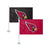 Arizona Cardinals NFL 2 Pack Solid Car Flag