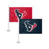 Houston Texans NFL 2 Pack Solid Car Flag