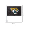 Jacksonville Jaguars NFL 2 Pack Solid Car Flag