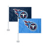 Tennessee Titans NFL 2 Pack Solid Car Flag
