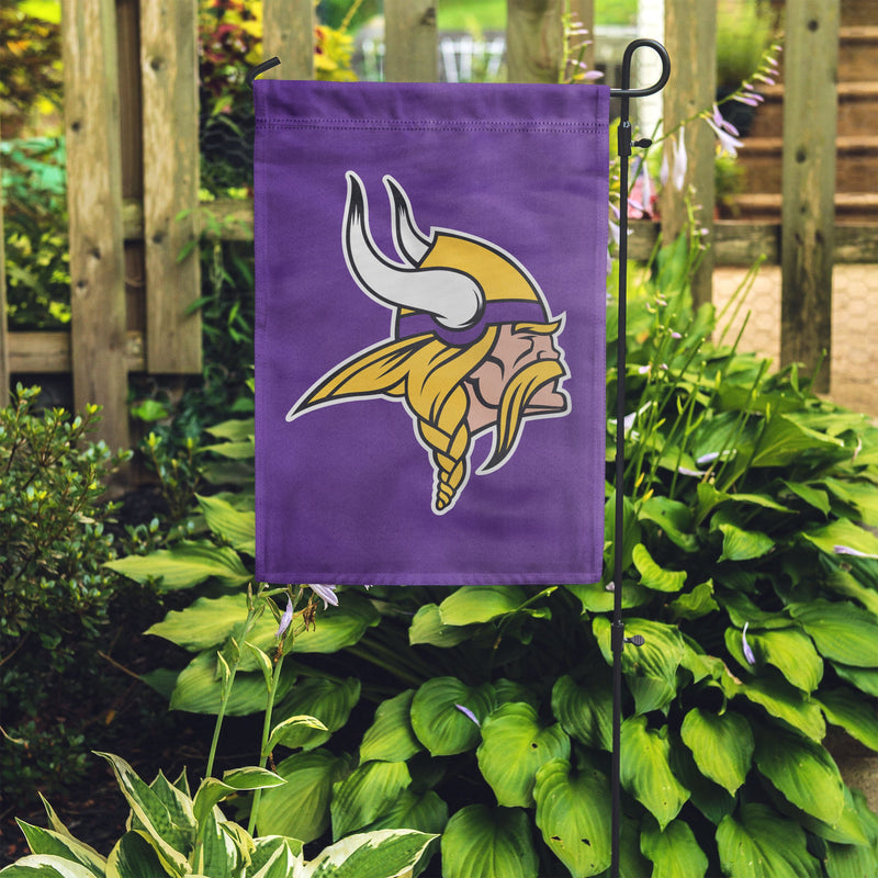 Minnesota Vikings NFL Solid Garden Flag