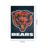 Chicago Bears NFL Solid Vertical Flag