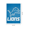Detroit Lions NFL Solid Vertical Flag