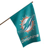 Miami Dolphins NFL Solid Vertical Flag