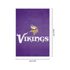 Minnesota Vikings NFL Solid Vertical Flag