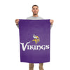 Minnesota Vikings NFL Solid Vertical Flag