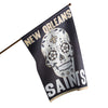 New Orleans Saints NFL Day Of The Dead Vertical Flag