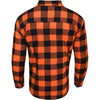 Chicago Bears Mens Large Check Flannel Shirt
