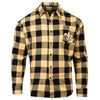 NFL Mens Officially Licensed Long Sleeve Large Check Flannel Shirts - Pick Your Team
