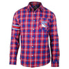 New York Rangers Wordmark Basic Flannel Shirt