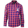 New York Rangers Wordmark Basic Flannel Shirt