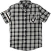 Las Vegas Raiders Wordmark Basic Flannel Shirt - Short Sleeve
