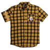 Pittsburgh Steelers Wordmark Basic Flannel Shirt - Short Sleeve