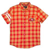San Francisco 49Ers Wordmark Basic Flannel Shirt - Short Sleeve