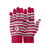 Alabama Crimson Tide NCAA Stripe Finger Stretch Glove