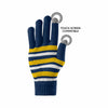 Michigan Wolverines NCAA College Team Logo Stretch Gloves