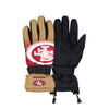San Francisco 49ers NFL Gradient Big Logo Insulated Gloves