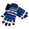 San Diego Chargers NFL Football Team Logo Stretch Gloves