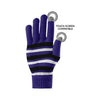 Baltimore Ravens NFL Football Team Logo Stretch Gloves
