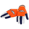 Denver Broncos Multi Color Knit Gloves