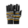 Boston Bruins NHL Hockey Team Logo Stretch Gloves