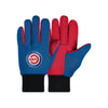Chicago Cubs Utility Gloves - Colored Palm