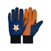 Houston Astros MLB Utility Gloves - Colored Palm