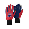 Ole Miss Rebels NCAA Colored Texting Utility Gloves