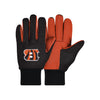Cincinnati Bengals NFL Utility Gloves - Colored Palm