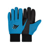 Carolina Panthers NFL Utility Gloves - Colored Palm