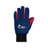 New England Patriots NFL Utility Gloves - Colored Palm
