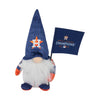 Houston Astros MLB 2022 World Series Champions Harvest Plush Gnome Holding Flag