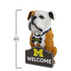 Michigan Wolverines NCAA Bulldog Statue