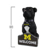 Michigan Wolverines NCAA American Staffordshire Terrier Statue
