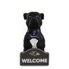 Baltimore Ravens NFL American Staffordshire Terrier Statue