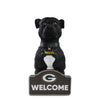 Green Bay Packers NFL American Staffordshire Terrier Statue