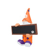 Clemson Tigers NCAA Chalkboard Sign Gnome