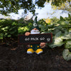 Green Bay Packers NFL Chalkboard Sign Gnome